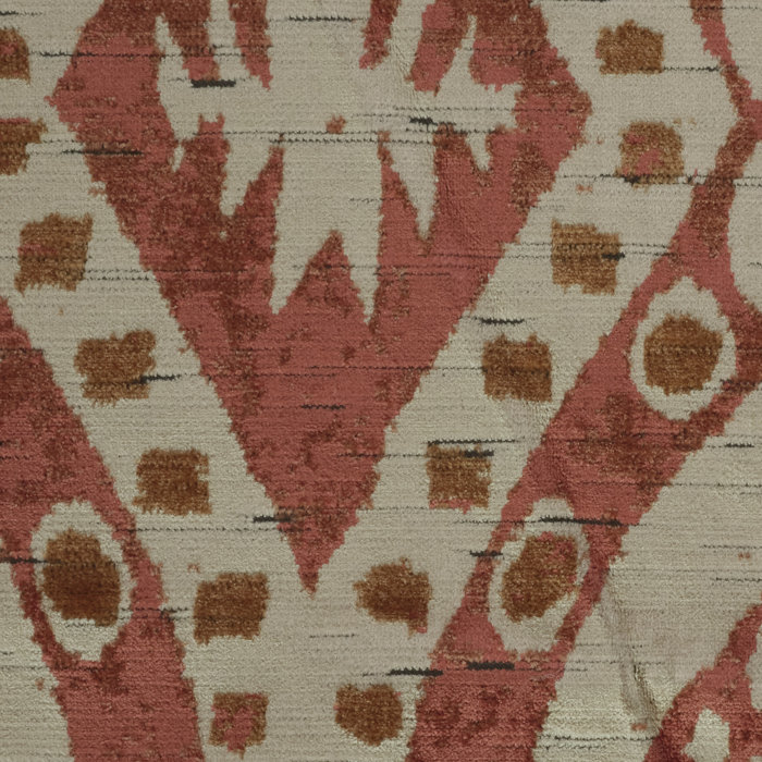 Top Fabric SERAPHINA A LARGE SCALE MODERN CUT VELVET UPHOLSTERY